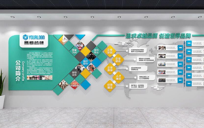 企業(yè)文化墻會影響整個公司的銷售力