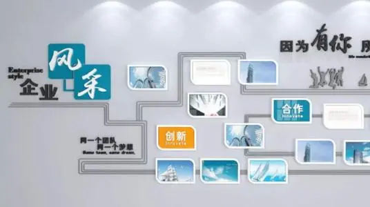 企業(yè)文化墻對(duì)企業(yè)的發(fā)展促進(jìn)的重要性