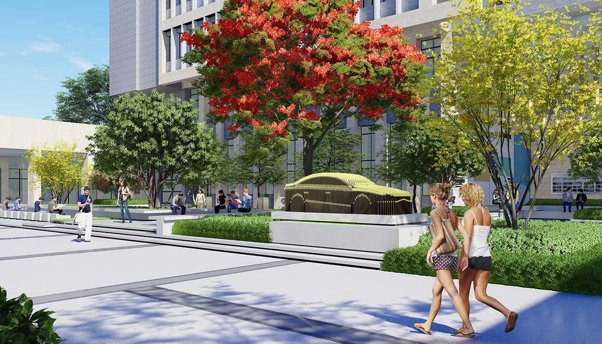 校園文化建設(shè)中景觀環(huán)境的幾點(diǎn)要素