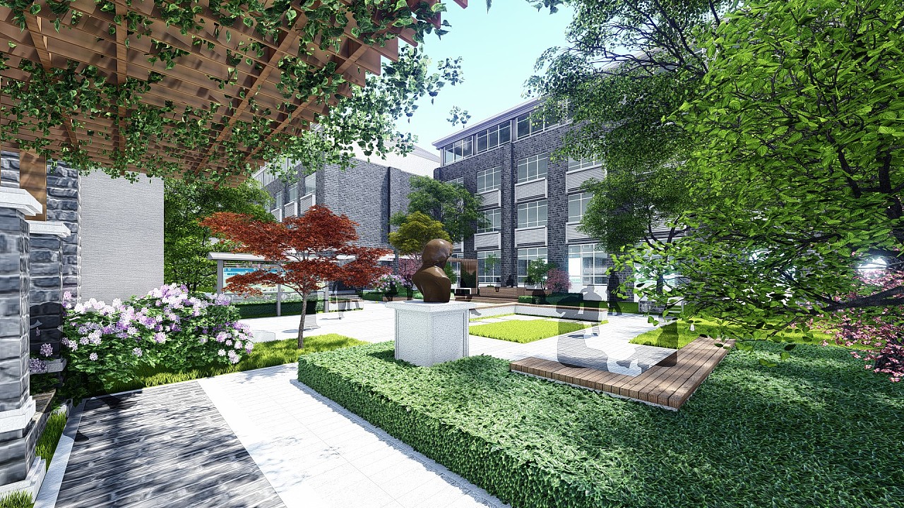 校園景觀設(shè)計思路是什么？