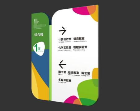 校園導(dǎo)視標(biāo)識設(shè)計要掌握哪些小知識