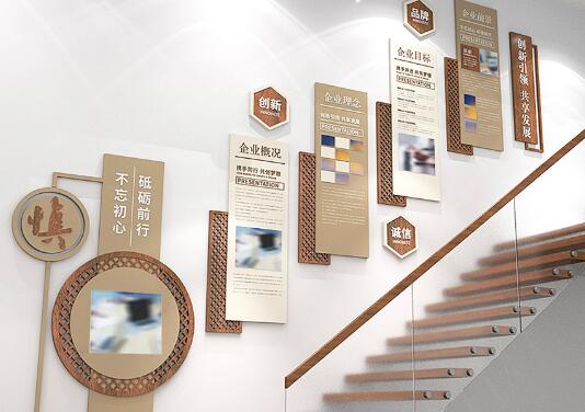 樓道文化墻設(shè)計要掌握幾點